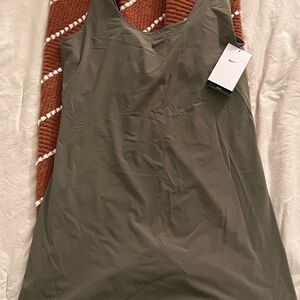 Nike Dark Green Sleeveless Dress